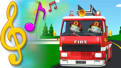The illustrations are enjoyable as well. . Fire truck song